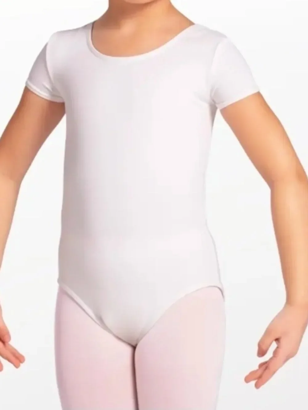 Weissman White Leotard